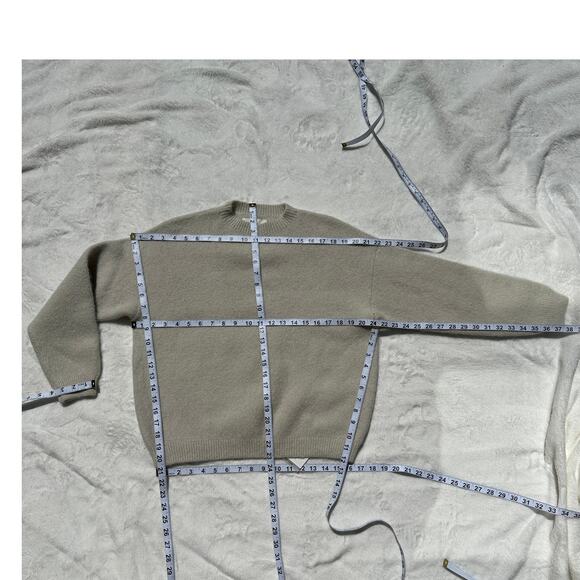 Lauren Manoogian New Suri Alpaca Long Sleeve Crewneck Sweater Celadon Size 1 NWT - Picture 13 of 16